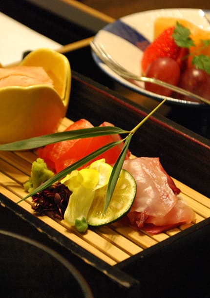 イメージ：江戸食文化を味わう、おもてなし